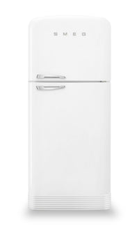 Réfrigérateur Smeg rétro de 19,28 pi3 à congélateur supérieur - FAB50URWH3