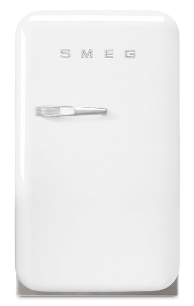 Smeg 1.5 Cu. Ft. Retro Compact Refrigerator - FAB5URWH3|Réfrigérateur compact Smeg rétro de 1,5 pi3 - FAB5URWH3
