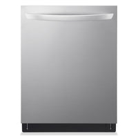 Lave-vaisselle intelligent encastré LG à 46 dBA de 24 po avec commandes sur le dessus et QuadWashMC …