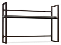 Crédence d’ordinateur Manhattan Gate de 60 po de qualité commerciale avec tablette - chêne mystique