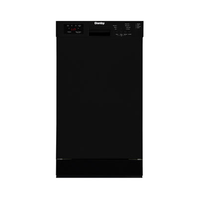 Danby 18″ Built-in Dishwasher - Black - DDW18D1EB | Lave-vaisselle encastré Danby de 18 po - noir - DDW18D1EB | DDW18D1B