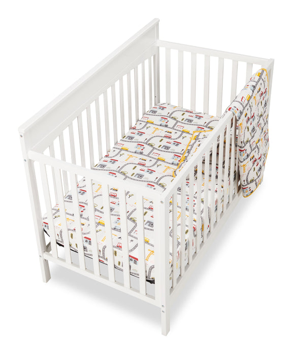 Literie Milo 3 pièces pour lit de bébé - jaune