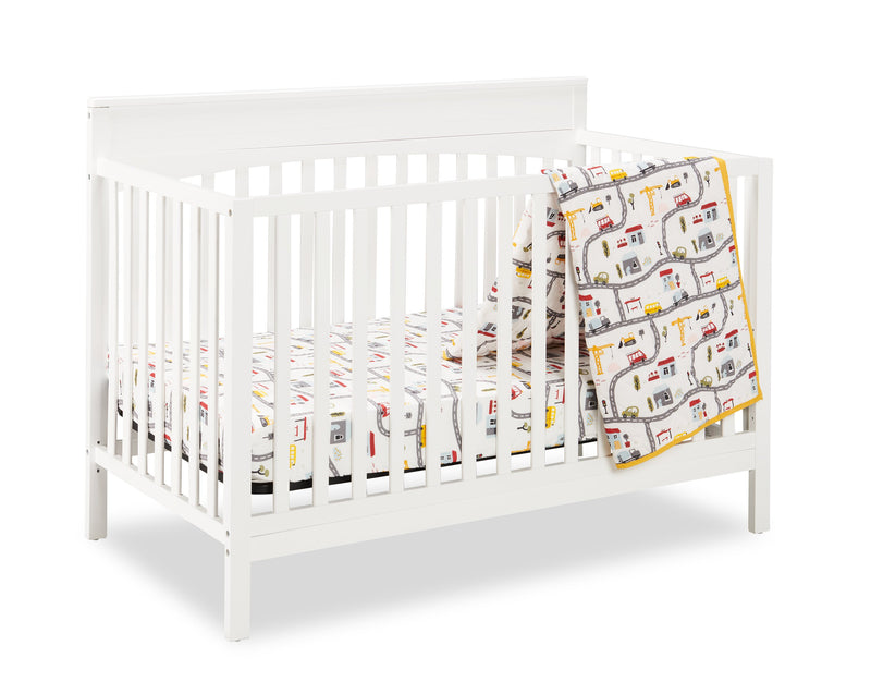 Literie Milo 3 pièces pour lit de bébé - jaune