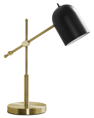 18" Brass Metal Desk Task Table Lamp|Lampe de travail de 18 po en métal laiton pour le bureau ou la table