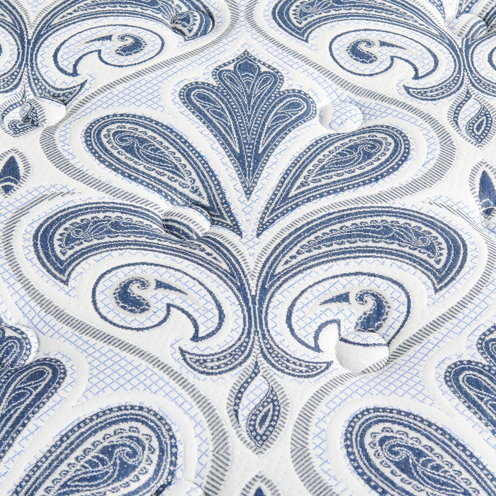 Ensemble matelas semi-ferme à plateau-coussin Monaco de Springwall pour lit simple