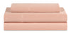 Ensemble de draps Dri-TecMD BEDGEARMD 3 pièces pour lit simple - rose cendré