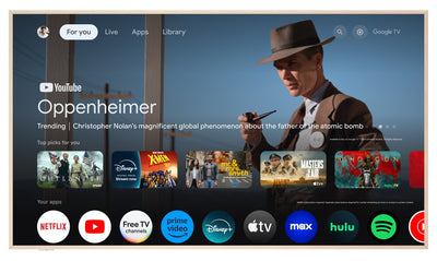 TCL 55" NXTVISION 4K QLED Smart Google TV (55A300W) | Téléviseur intelligent QLED TCL NXTVISION 4K de 55 po avec Google TVMC (55A300W) | 55A300WF