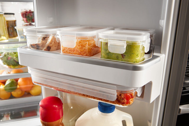 Réfrigérateur Whirlpool de 26 pi³ et de 36 po à portes françaises - acier inoxydable résistant aux traces de doigts - WRMF7736PZ