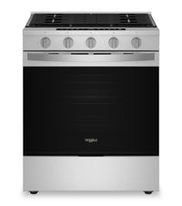 Cuisinière à gaz Whirlpool de 5 pi3 avec friture à air et brûleur SpeedHeatMC - acier inoxydable - WSGS7530RZ