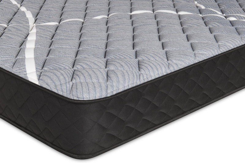 Matelas ferme à plateau régulier dans une boîte White Birch de Springwall pour lit simple