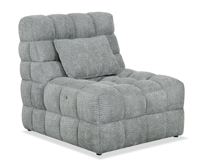 Wave 34.65" Accent Chair with Massage - Grey | Fauteuil d’appoint Wave de 34,65 po avec massage - gris