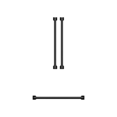 Thor Kitchen Handle and Knob Set for 30” Refrigerator in Black - CKA-RF3017-BLK | Ensemble de poignées et de boutons Thor Kitchen noir pour réfrigérateur de 30 po - CKA-RF3017-BLK | RF30KBLK