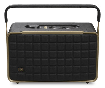 JBL Authentics 300 Bluetooth Smart Home Speaker with Wi-Fi (JBLAUTH300BLKAM) | Haut-parleur connecté JBL Authentics 300 avec Bluetooth et Wi-Fi (JBLAUTH300BLKAM) | AUTH300B