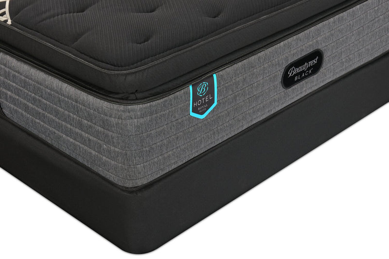 Ensemble matelas à Euro-plateau épais moelleux Royal Suite de série Hotel de Beautyrest BlackMD pour lit double