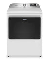 Sécheuse à gaz Maytag à chargement par le haut de 7,4 pi3 avec détection d’humidité avancée - blanche - MGD6205RW