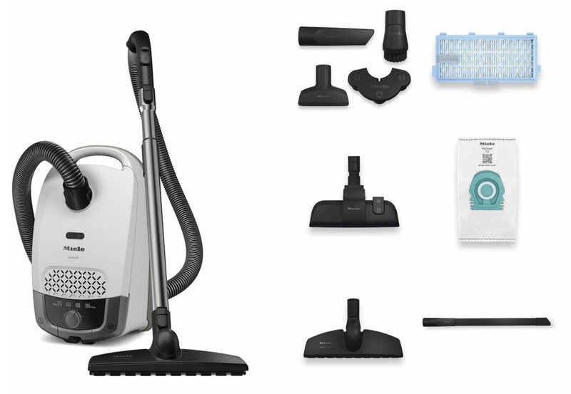 Aspirateur-traîneau Guard S1 Parquet Flex de Miele avec sac - blanc brillant - 41TRE034CDN