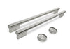 Trousse de poignées KitchenAid pour four mural double et micro-ondes encastrable 30 po – acier inoxydable – W11774416