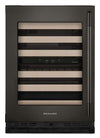 Cellier KitchenAid de 24 po sous le comptoir - minerai noir - KUWL524SBE