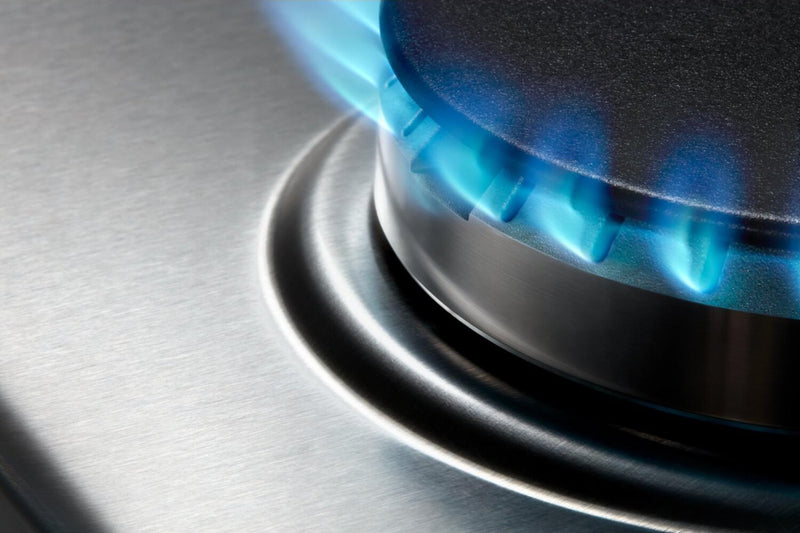 Surface de cuisson à gaz Whirlpool de 30 po avec grilles en fonte à charnières EZ-2-LiftMC - WCGK5030PS