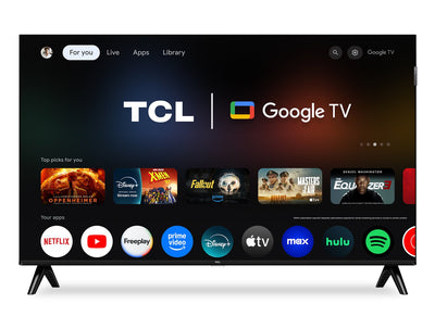 TCL 32" Q3K QLED Quantum Dot Full HD Smart Google TV (32Q3K) | Téléviseur intelligent QLED TCL Q3K Full HD de 32 po avec boîtes quantiques et Google TV (32Q3K)