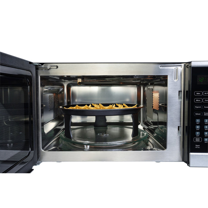 Four à micro-ondes de comptoir multifonctionnel Danby de 1,3 pi3 avec friture à air - DBMW1361ABSS