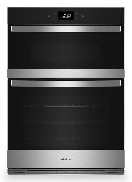 Four mural combiné intelligent Whirlpool de 6,4 pi³ avec friture à air chaud AirFry - WOEC7030PZ