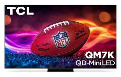 TCL 65" QM7K QD Mini-LED QLED 4K UHD Smart Google TV (65QM7K) - 2025 Model | Téléviseur intelligent QLED Mini DEL TCL QD QM7K UHD 4K de 65 po avec Google TVMC (65QM7K) - modèle 2025