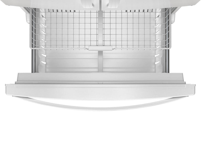 Réfrigérateur Whirlpool de 36 po et de 25 pi³ à portes françaises avec distributeur d’eau et de glaçons - WRFF3436RW