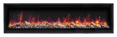 Ceres 65" Black Diamond Electric Fireplace – Black | Foyer électrique Ceres de la collection Black Diamond de 65 po - noir | CER65FIR
