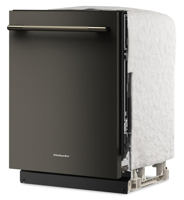 Lave-vaisselle KitchenAid de 24 po et de 41 dBA avec 3e panier à jets - minerai noir - KDTS324SBE