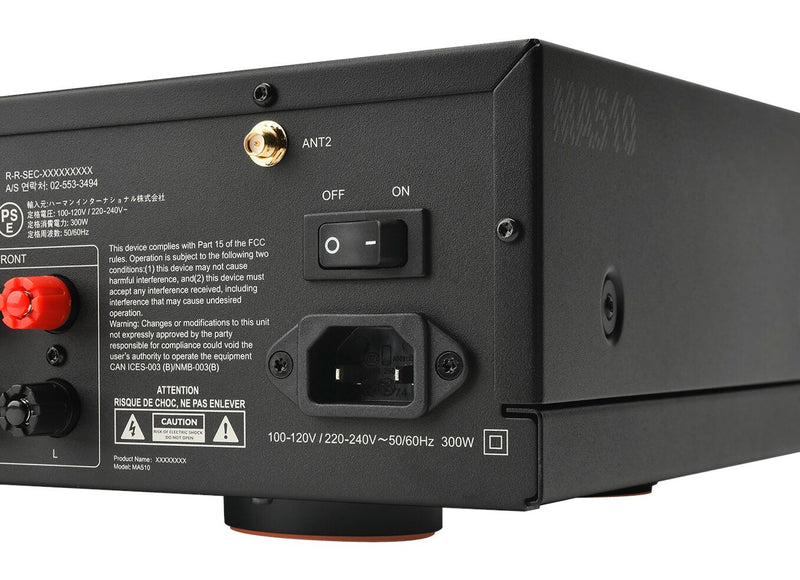 Récepteur AV à 5.2 canaux JBL MA510 8K – noir (JBLMA510BLKAM)