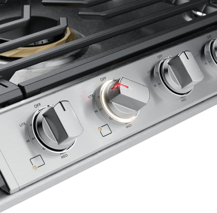 Surface de cuisson à gaz Frigidaire Professional de 36 po à 5 brûleurs - acier inoxydable - PCCG3680AS