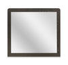 Miroir de commode de chambre à coucher Sable - gris foncé