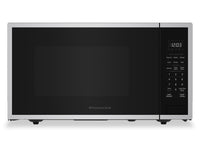 Four à micro-ondes de comptoir KitchenAid de 1,5 pi3 avec friture à air - acier inoxydable PrintShieldMC - KMCS522SPS
