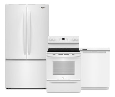 Whirlpool 3-Piece Kitchen Appliance Package | Ensemble de 3 électroménagers Whirlpool pour la cuisine