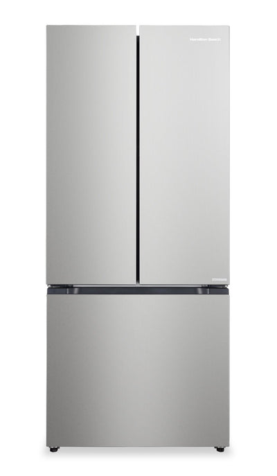 Hamilton Beach 30" 17.7 Cu. Ft French Door Refrigerator with Bottom Freezer - HBF1772 | Réfrigérateur Hamilton Beach de 17,7 pi3 et de 30 po à portes françaises avec congélateur inférieur - HBF1772