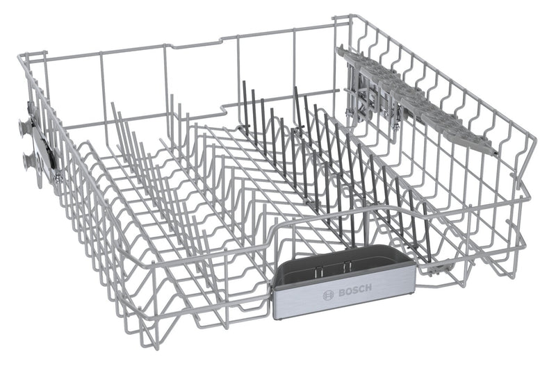Lave-vaisselle intelligent Bosch de série 800 de 24 po avec 3e panier - acier inoxydable résistant aux traces de doigts - SHX78DM5N