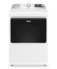 Sécheuse à gaz Animal Pet Pro de Maytag de 7,4 pi3 - blanche - MGD7205RW