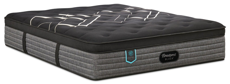 Matelas semi-ferme à Euro-plateau Presidential Suite de série Hotel de Beautyrest BlackMD pour lit double