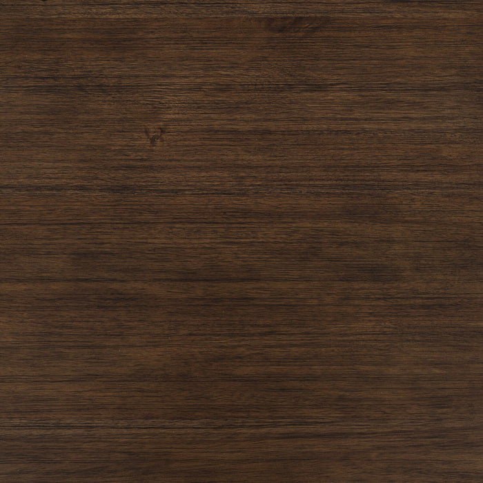 Table de bout Branson de 24 po avec rangement et tablette - brun foncé