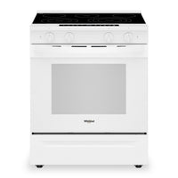 Cuisinière électrique Whirlpool de 5,3 pi3 avec friture à air et revêtement WipeCleanMC - blanc - YWSES7530RW