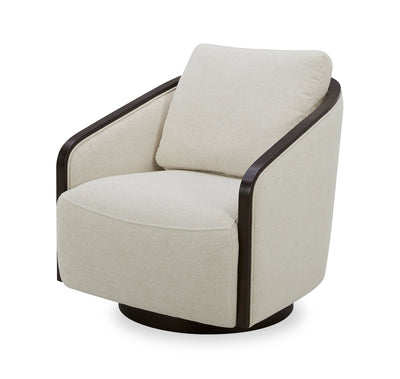 Dolce Swivel Accent Chair - Taupe | Fauteuil d’appoint pivotant Dolce - taupe | DOLCTPAC