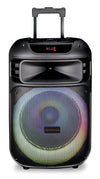 Haut-parleur de fête portatif de 40 W PROSCAN avec 2 microphones et Bluetooth (PA1254)