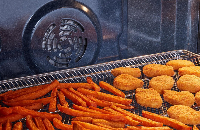 Cuisinière à gaz Maytag de 5 pi³ et de 30 po avec friture à air sans préchauffage - acier inoxydable résistant aux traces de doigts - MFGS7030SZ