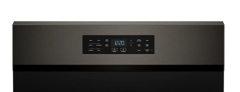 Cuisinière à gaz Whirlpool de 5,0 pi3 avec cuisson à air – noir sur acier inoxydable - WFGS5730SV