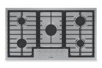 Surface de cuisson à gaz Bosch de série 500 de 36 po avec brûleur OptiSimMD - NGM5659UC