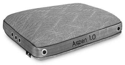 BEDGEAR Aspen 1.0 Performance King Pillow – Stomach Sleeper | Oreiller Aspen 1.0 Performance de Bedgear pour très grand lit - pour dormeur sur le ventre