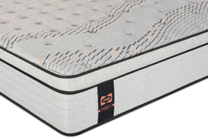 Matelas moelleux à Euro-plateau Alora PosturepedicMD Plus de Sealy pour grand lit