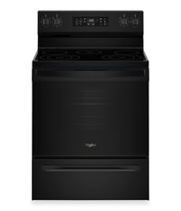 Cuisinière électrique Whirlpool de 5,3 pi3 avec cuisson à air - noire - YWFES4530SB