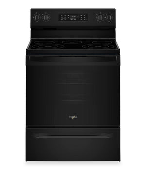 Cuisinière électrique Whirlpool de 5,3 pi3 avec cuisson à air - noire - YWFES4530SB